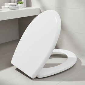 Quick Release Easy Clean UF Material Household Toilet Seat Lid