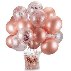 Custom Rose Gold Party Decorations