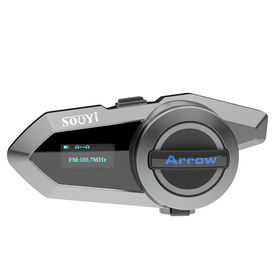 Bluetooth Intercom Helmet Headset 24 Person Group Motorcycle Communication Earphone