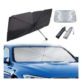 Custom Logo Foldable Windshield UV Heat Resistant Car Sunshade