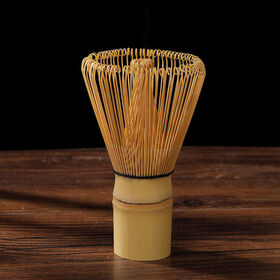48-80 Bamboo Handmade Japanese Matcha Whisk Tea Brush Kit
