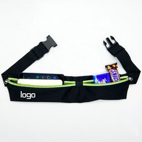 Mini Sports Belt Bag with Reflective Strip for Running and Outdoor Activities