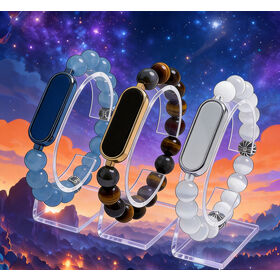 BQ2 Sport Smart Bracelet Watch Alloy Band IP68 Waterproof Step Counting Heart Rate Sleep Monitoring Screenless Fashion