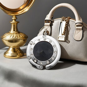 Portable Folding Bag Hook Hanger Custom Women Table Purse Holder