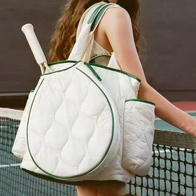 Professional Tennis Racket Tote Bag Durable Nylon Shoulder Storage Gear