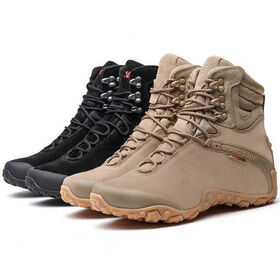 Waterproof Breathable Tactical Hiking Boots Professional High Top Outdoor Footwear