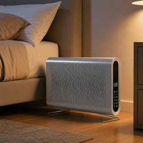 Wall-Mounted & Floor-Standing HEPA Air Purifier, 350 m3/h CADR, PM2.5 Display, Sleep Mode, Remote Control and Ionizer