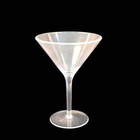 Reusable Acrylic Margarita Cup Professional Clear Martini Plastic Party Glassware