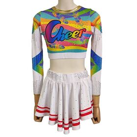 Professional Cheerleading Uniform Girls Team Performance Wear Training Athletic Apparel