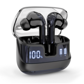 OEM TWS Earbuds With Digital Power Display, Wireless Earphone Adopt ANC And ENC Noise Canceling, HD Call