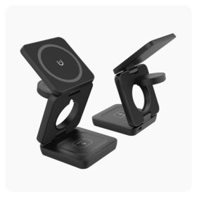 Best Promotional gift 3 in 1 wireless charger OEM logo much