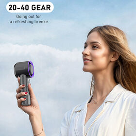High-Power Personal Fan with Ice-Cooling Technology & Digital Display Portable Fans