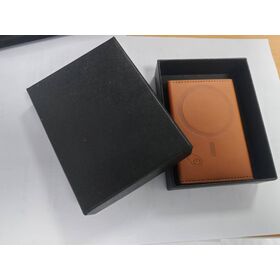 Wholesale Multi-functional Smart Leather Card Wallet With Built-in Locator MagSafe Wireless Charging 3-Way Kickstand Anti-Lost ...