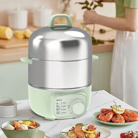 Portable Electric Egg Steamer Boiler Household Kitchen Rapid Breakfast Maker