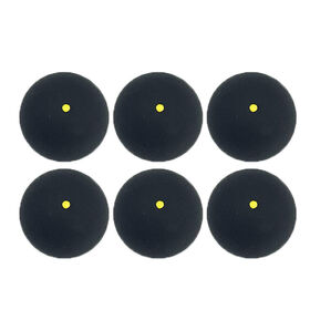Professional Competition Training Squash Ball Natural Rubber Rebound Gear