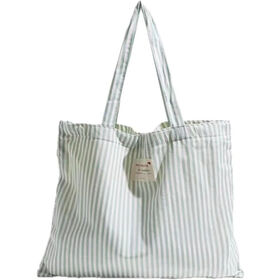 Canvas Tote Bag Organic Cotton Reusable Durable and Eco-friendly Ideal for Shopping and Groceries