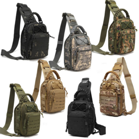 Sling backpacks Large capacity camouflage backpack men's military tactical backpack hiking bag