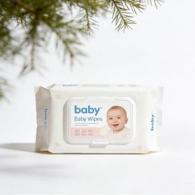 New arrival Biodegradable Plant Based Cleaning Wipes Safe Ingredients Fragrance Free Baby Wet Wipes