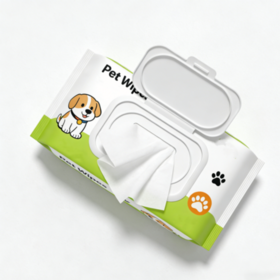New arrival Premium Fragrance Free Dog Wipes Hypoallergenic Deodorizing Pet Grooming Wipes