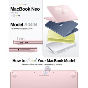 Clean Matte Hard Shell for MacBook Neo 13 A3404 Daily Scratch Defense with Smooth Frosted Surface
