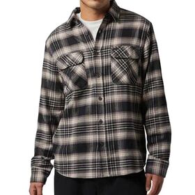 OEM Autumn Plaid Long Sleeve Flannel Shirts With Custom Logo Wholesale Men's Casual 100% Cotton Flannel Shirts