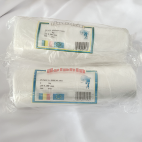 Premium Clear HDPE Freezer Bags - Durable & Leak-Proof for Food Storage, Grocery Shopping, Retail Merchandise & Household