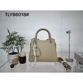 Women Small Textured Top Handle Handbag with Mini Coin Purse Pendant & Detachable Shoulder Strap