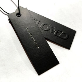 Custom Printed Paper Hang Tags And Clothing Labels