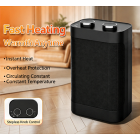 Outdoor Indoor Use Portable Ceramic PTC USB Electric Space Heater Manual Powerful Room Heater