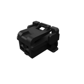 2.0mm Single Row Female Connector with Inner Positive Lock for Automotive Cable Harness