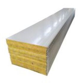 Fireproof Heat Preservation Sound Insulation Rock Wool Sandwich Panel Exterior Wall Siding Rock Wool Board Panels
