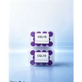 Flacon de peptide CGL10 de haute pureté avec bouchon violet pour la recherche en laboratoire, uniquement pour la recherche en laboratoire, qualité stable, petite commande en gros, expédition mondiale