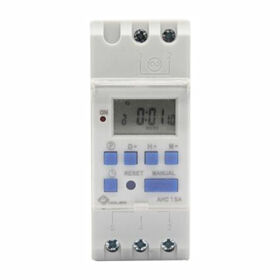 Blue Button Transparent Cover Timer Switch for 1.5v Batteries