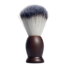 Professional Wood Beard Brush Boar Bristles Premium Wet Shave Brush Small and Round Shaving Brush for Men