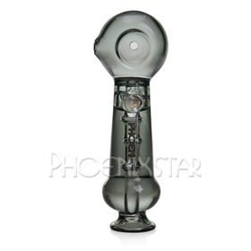 4.8 Inches Wholesale New Designed Price Factory New Hot Phoenix Star Glass Water Pipe Colored glass bubblers with Glycerin