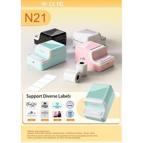 Thermal Label Printer PLP-N21 Classic Fashion Multiple Modes Wireless Connection
