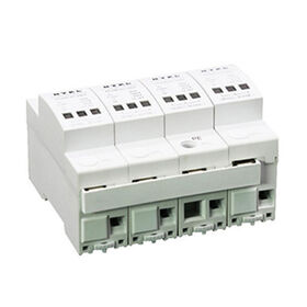 Household electrical surge protective socket