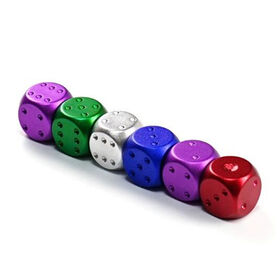 Custom Colorful Aluminum Alloy Dice