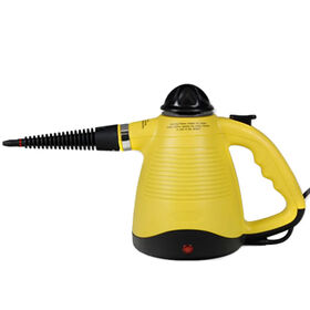 Mini Steam Cleaner: Compact, lovely shape, with customizable colors.