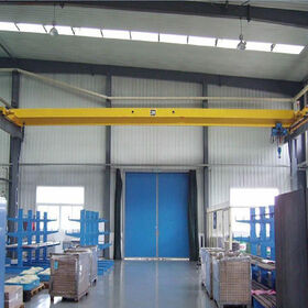 Steel factory use top running single girder under running Overhead Bridge Cranes
