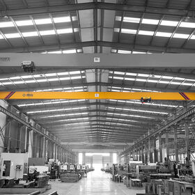 Hot-sale products Remote Control European Single Girder Overhead Crane 10T 20T Factory Use