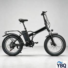 YBQ: OEM Manufacturer Folding Fat Tire Electric Bike for Beach Snow Off-road Commuting Travel