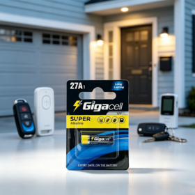 12V 27A Super Alkaline Battery Long Lasting for Ceiling Fan Remote, Garage Door Opener, Doorbell, Key Fob