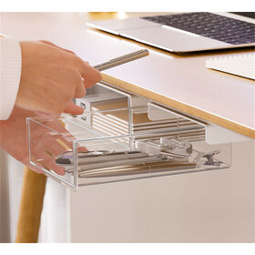 Hot sales Household Drawer Storage Box Hidden Desk Drawer