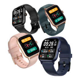 LW107 IP68 Smart Watch 1.83 Inch TFT Screen 300mAh Battery 60 Min Fast Charging Heart Rate Monitor