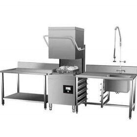 Freestanding Electric Commercial Dishwasher for Restaurant