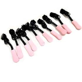Custom Plastic Injection Zipper Puller - Waterproof Nylon Zipper Slider for Jackets and Bags