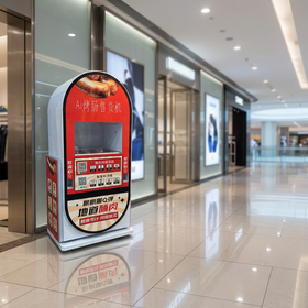 24h Unmanned Automatic Sausage Vending Machine ADA Compliant 5G Wi-Fi 200-300 Pcs Coin Change LED Display