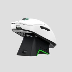 PAW3395 Esports Optical Gaming Mouse Tri Mode 26000 DPI HUROCCAT Certified Wired 400mAh Battery Portable Illuminated OLED Display
