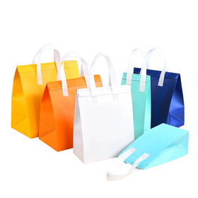 Customized Insulated Takeaway Bag Non-woven Catering Milk Tea Packaging Pouch